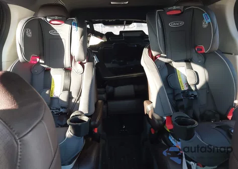 2024 Toyota Sienna Platinum из США, поврежденный, VIN 5TDESKFCXRS139110